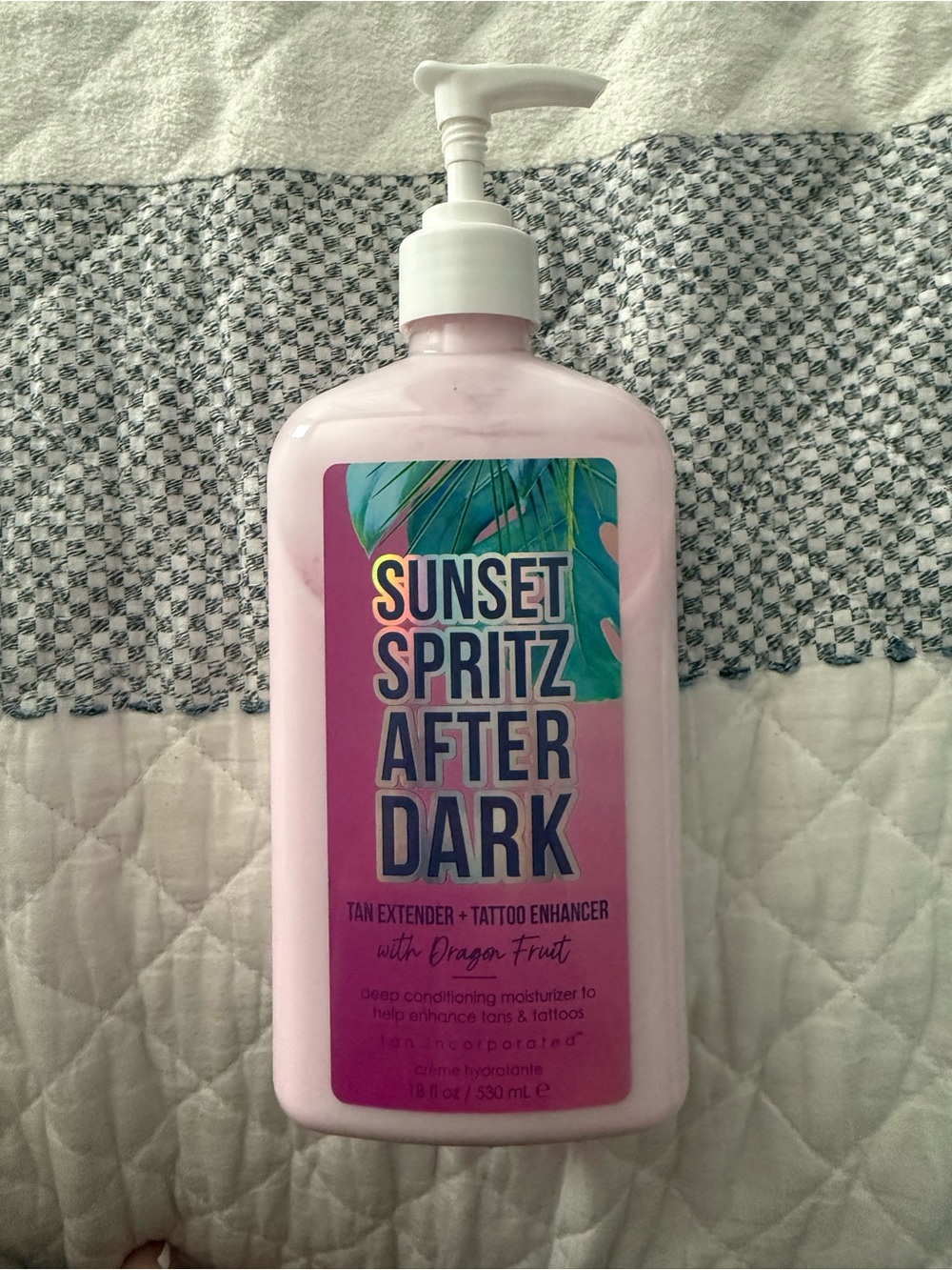 Sunset Spritz After Dark Pink Tan Extender Lotion